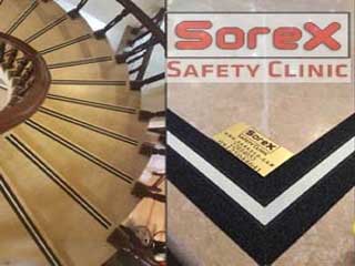 SOREX ترمز لبه پله سمباده ای 